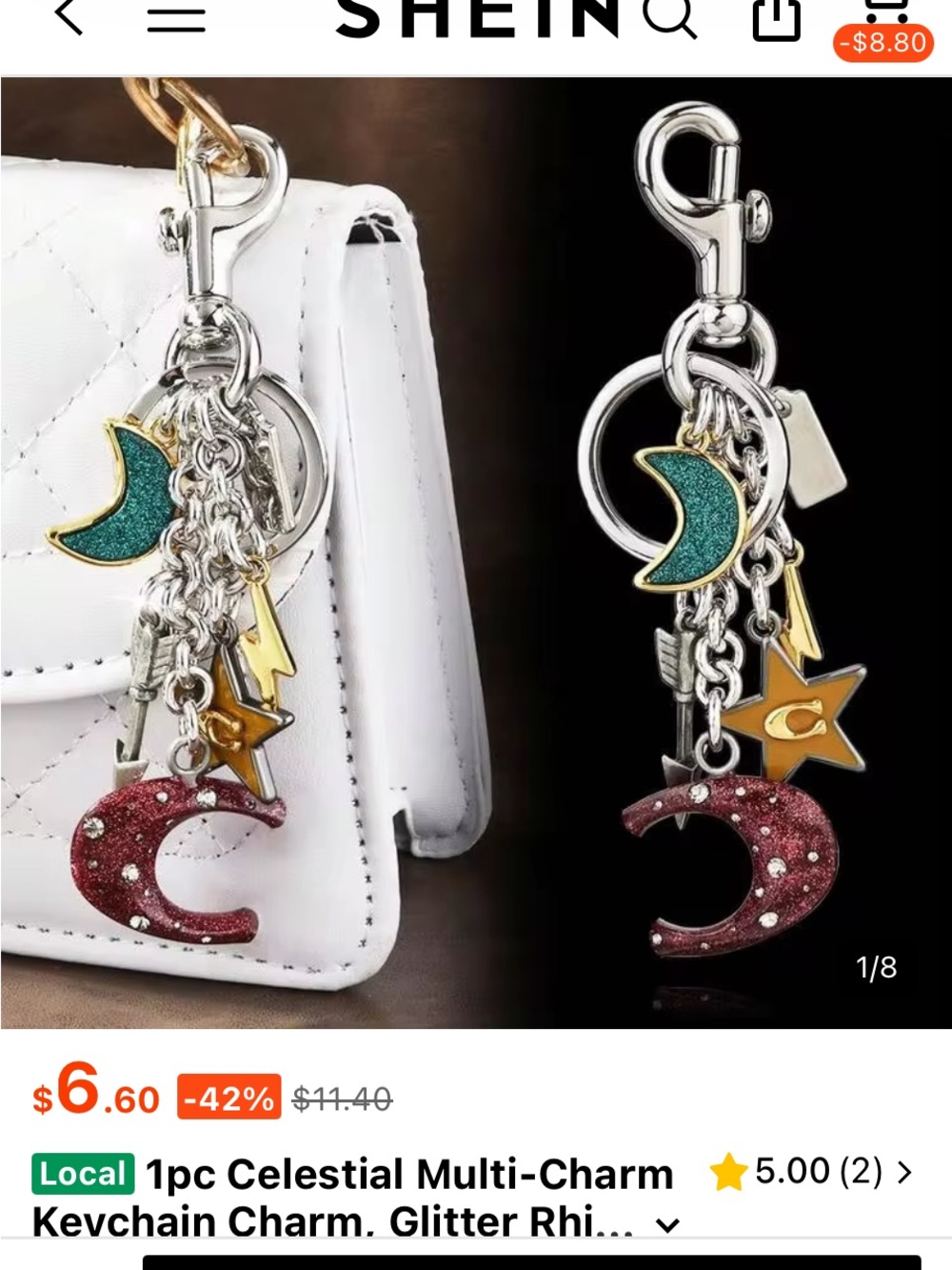 Coach key chains- BEWARE
